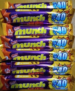 Read more about the article Munch Nuts Paytm Offer- Get Rs.40 Paytm Cash On Rs.20 Munch Pack