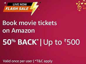 Read more about the article Amazon Movie Tickets Offer – Unlock Rs.150 Movie Voucher On Mobile Recharge
