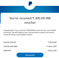 Read more about the article PayPal Zingoy Loot Offer – Earn Rs.510 Instant Paytm Cashback Per Debit Card [New & Old Users]