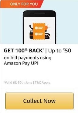 Read more about the article Amazon Electricity Bill Offer – Flat Rs.50 Cashback On Electricity Bill Payments