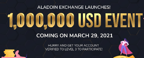 Read more about the article Aladdin25 Exchange Refer Earn – Free 100 TNC Tokens On Signup | No KYC | No App
