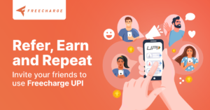 Read more about the article Freecharge Refer & Earn Offer: Flat Rs.20 Cashback / Refer + Upto Rs.100 Cashback On UPI Transaction